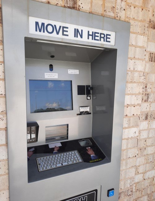 24 hour Kiosk - rent storage units anytime